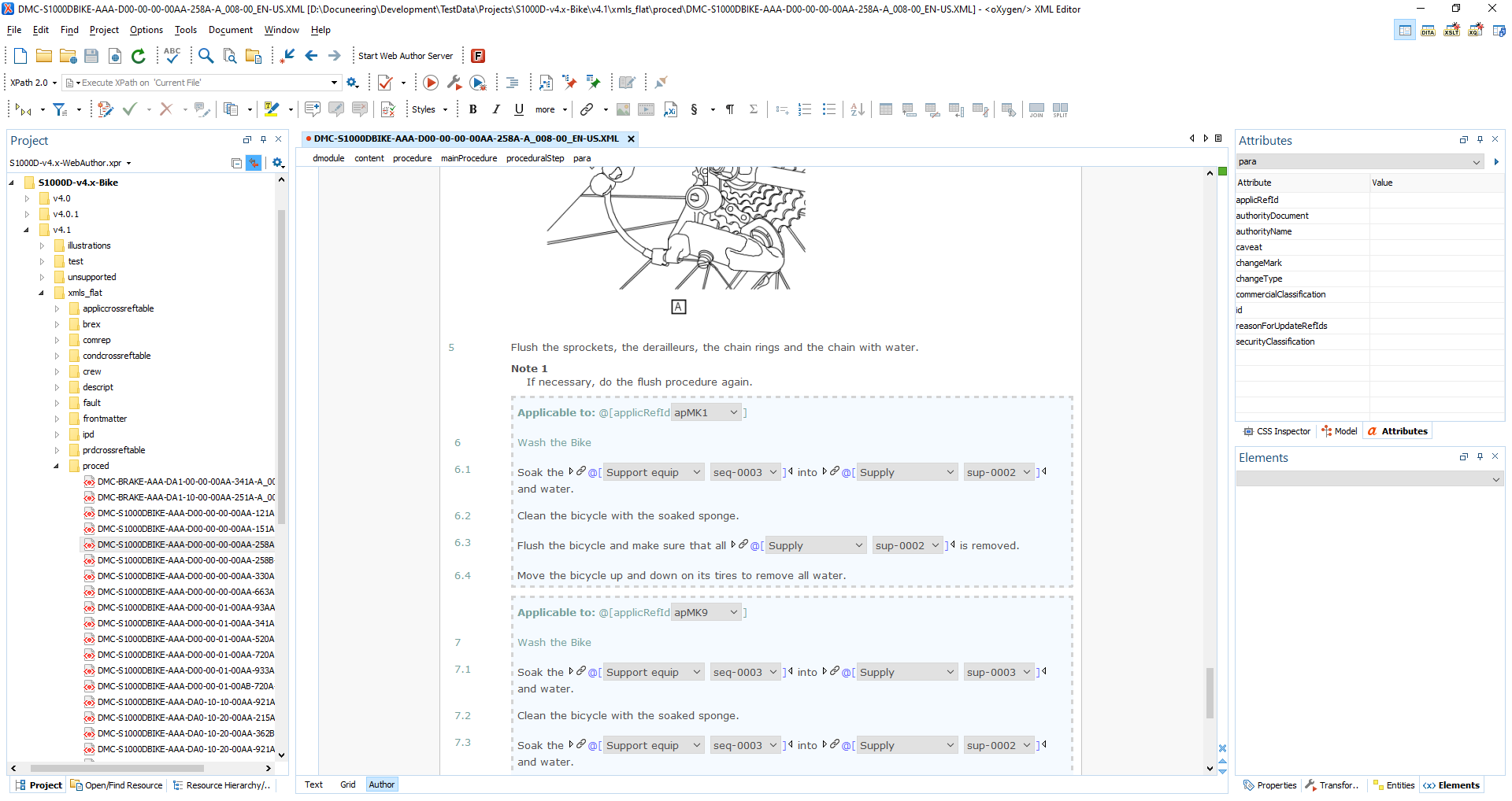 S1000D Authoring with Oxygen XML Editor