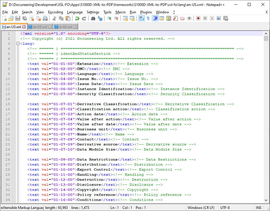 Docuneering - Demo Language File English-EN